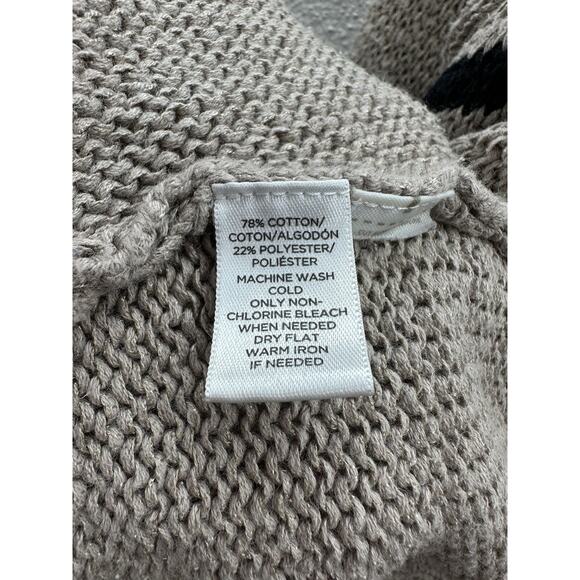 Womens Ian & Grey Sweater Size Small Brown Long Sleeve Open Front Cardigan - Picture 6 of 12